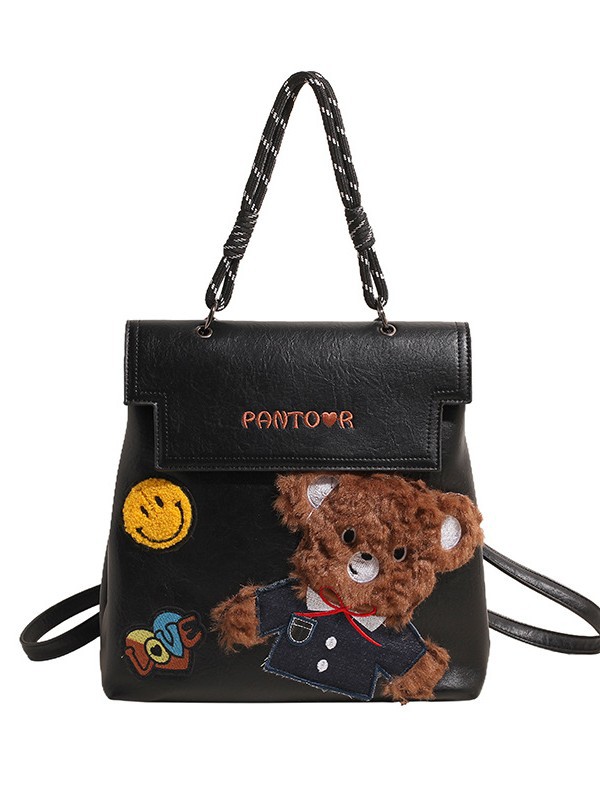 Insignia bolso de mano leopardo mujer 2024 nueva moda moda multifuncional mochila de hombro de alta calidad mochila de hombro