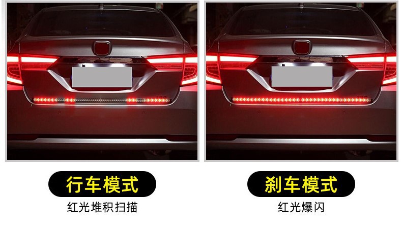 60inch Pickup Truck Light Strip 48 Led Fishbone Tail Light High Brightness Reversing Light Turn Signal Brake Light Led Pickup Truck Tail Box