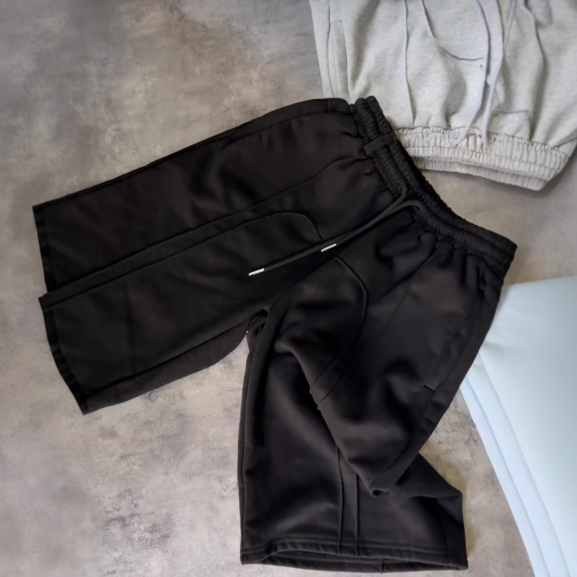 Pantalones cortos deportivos elásticos con cordón para hombre, estilo europeo, comercio exterior transfronterizo, moda urbana, hip-hop, holgados, rectos, informales