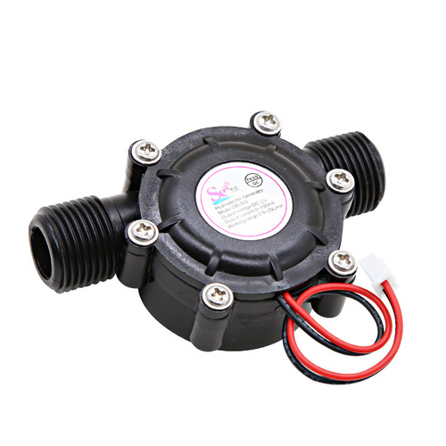 4-inch pipe water flow generator, micro brushless hydro generator, DC12V output, direct factory shipping
