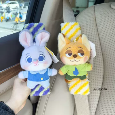 Sürətlər qutusu və əl tormozu başlıqları | Interior Decoration - shoulder-pads-striped-officially-licensed-nick-wilde-judy-hopps-two-pack