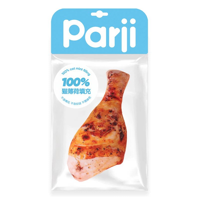 닭다리 M (캣닢 100% 충전재)