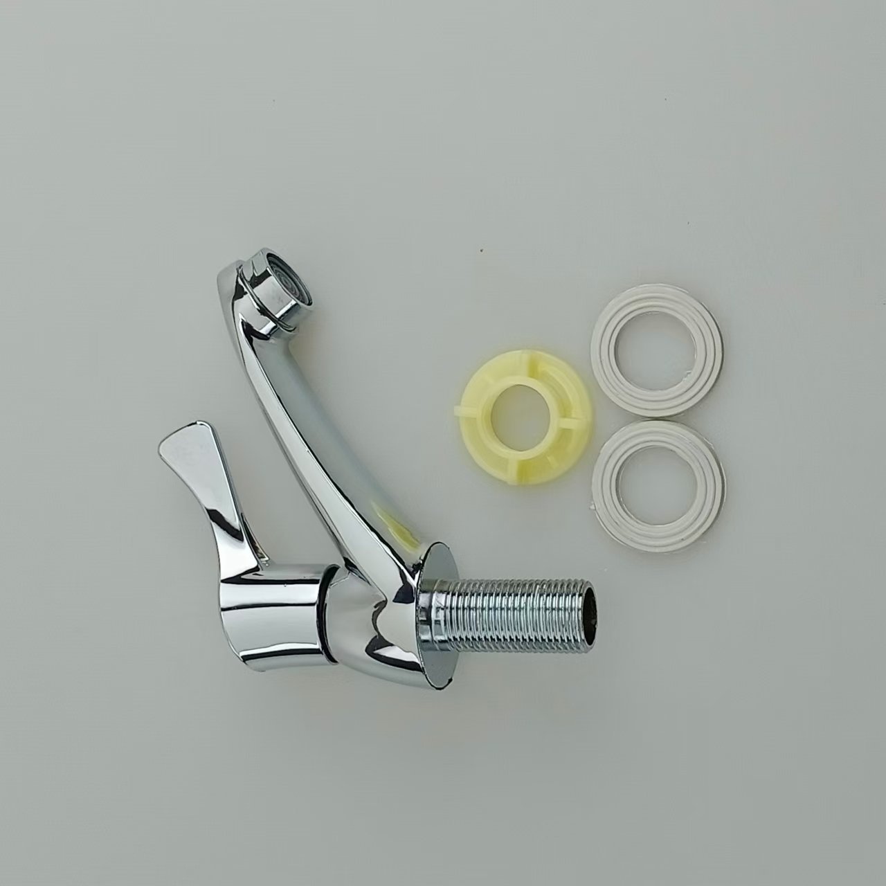 Zinc alloy single-cooling faucet, bathroom washbasin quick-opening countertop small faucet, household universal faucet manufacturer wholesale undefined
