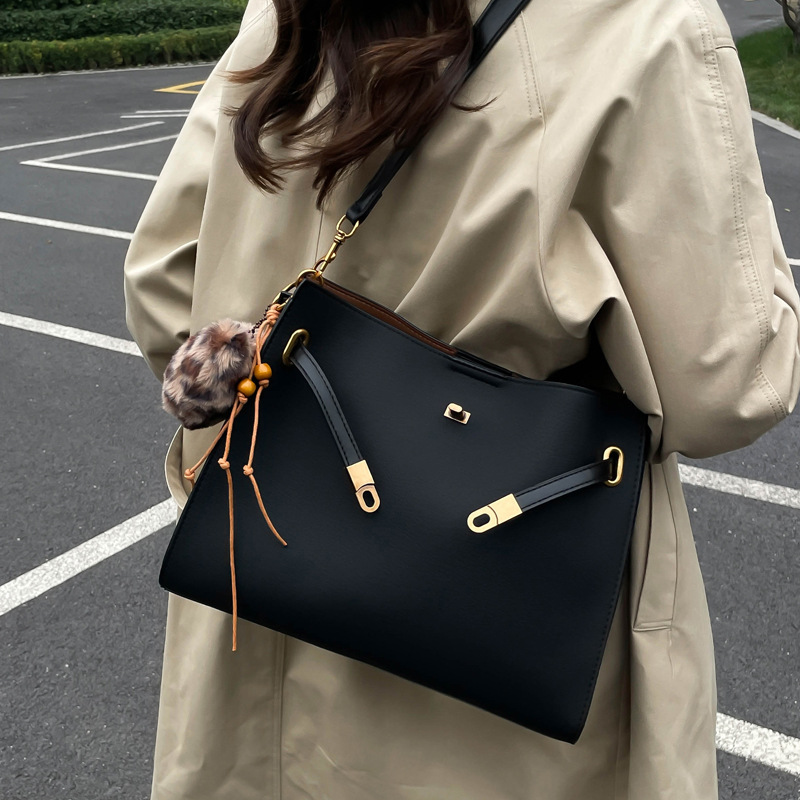 Vintage schoudertas voor dames met grote capaciteit_voghion.com