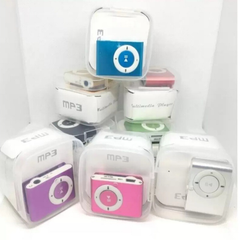 Metal no screen clip card mp3 student walkman MP3 music player sports gift color mp3