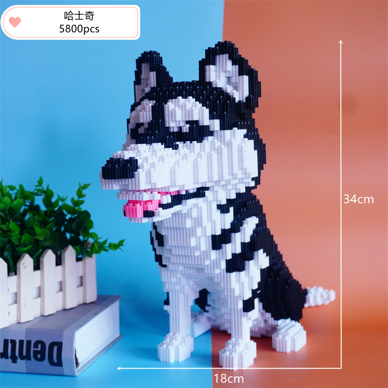 CLS Trendy Le Sen pequeños gránulos ensamblados bloques de construcción Linabel rompecabezas juguetes para niños regalos para niños y niñas