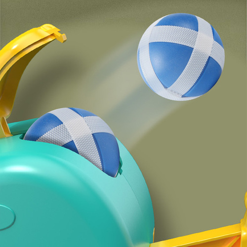 Children's Dinosaur Ball Gun Target Ejection Sticky Ball Children's Baby Darts Boy's Educational Throwing Ball Toy Wholesale