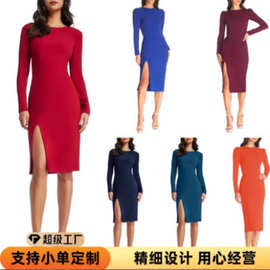 贴牌代加工厂女装衣服定制工作服针织卫衣T恤裙子服装定制小批量
