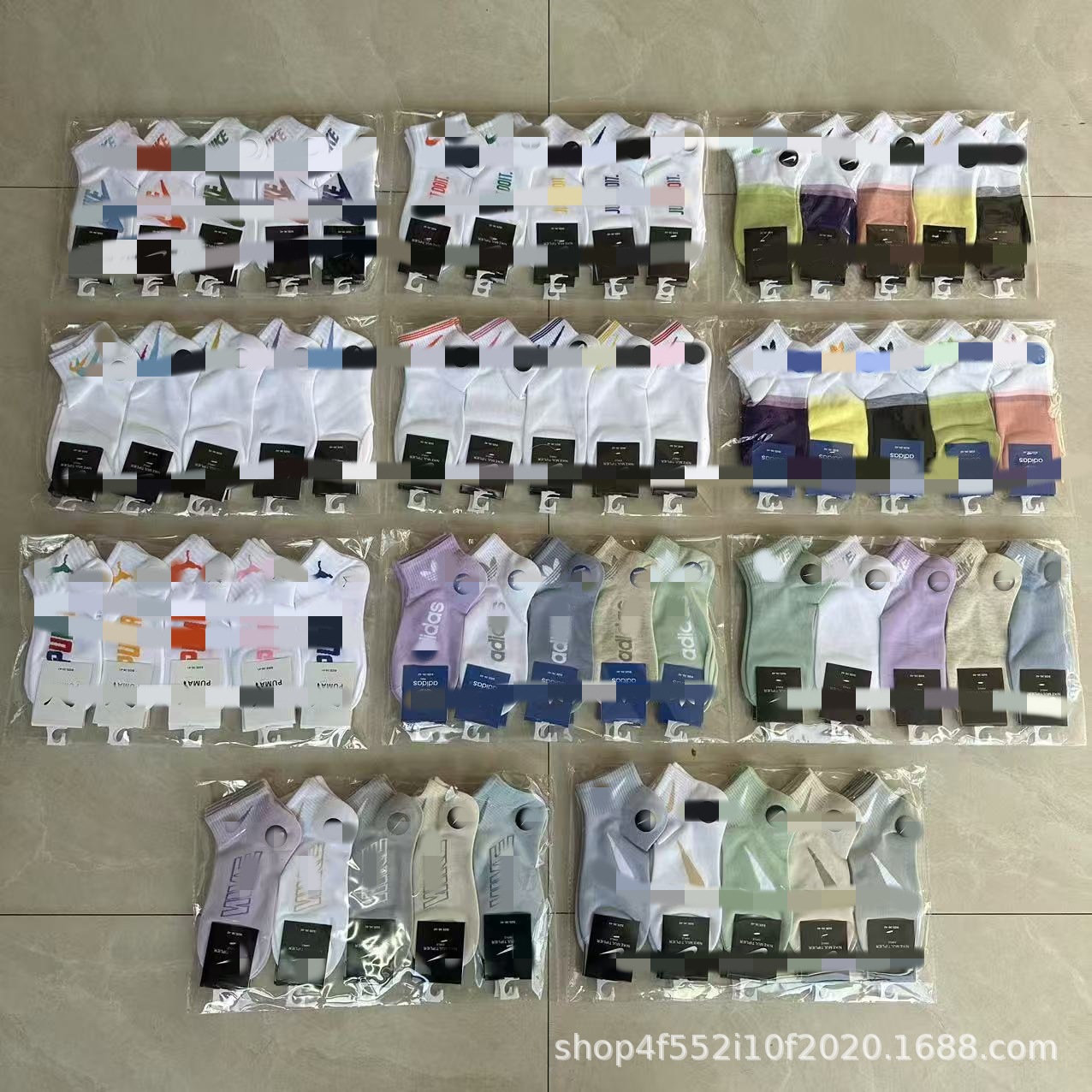 Nk Three-Leaf Hook Socks for Men and Women, Trendy Low-Cut Cotton Ankle Socks, Sports Socks for Couples, Colorful Socks