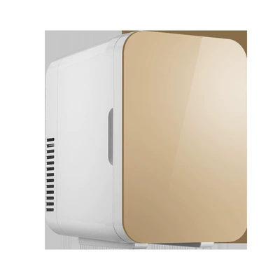 Soyuducular, Car and Home Use Portable - gold-glass-mirror-6l-us-standard-110v