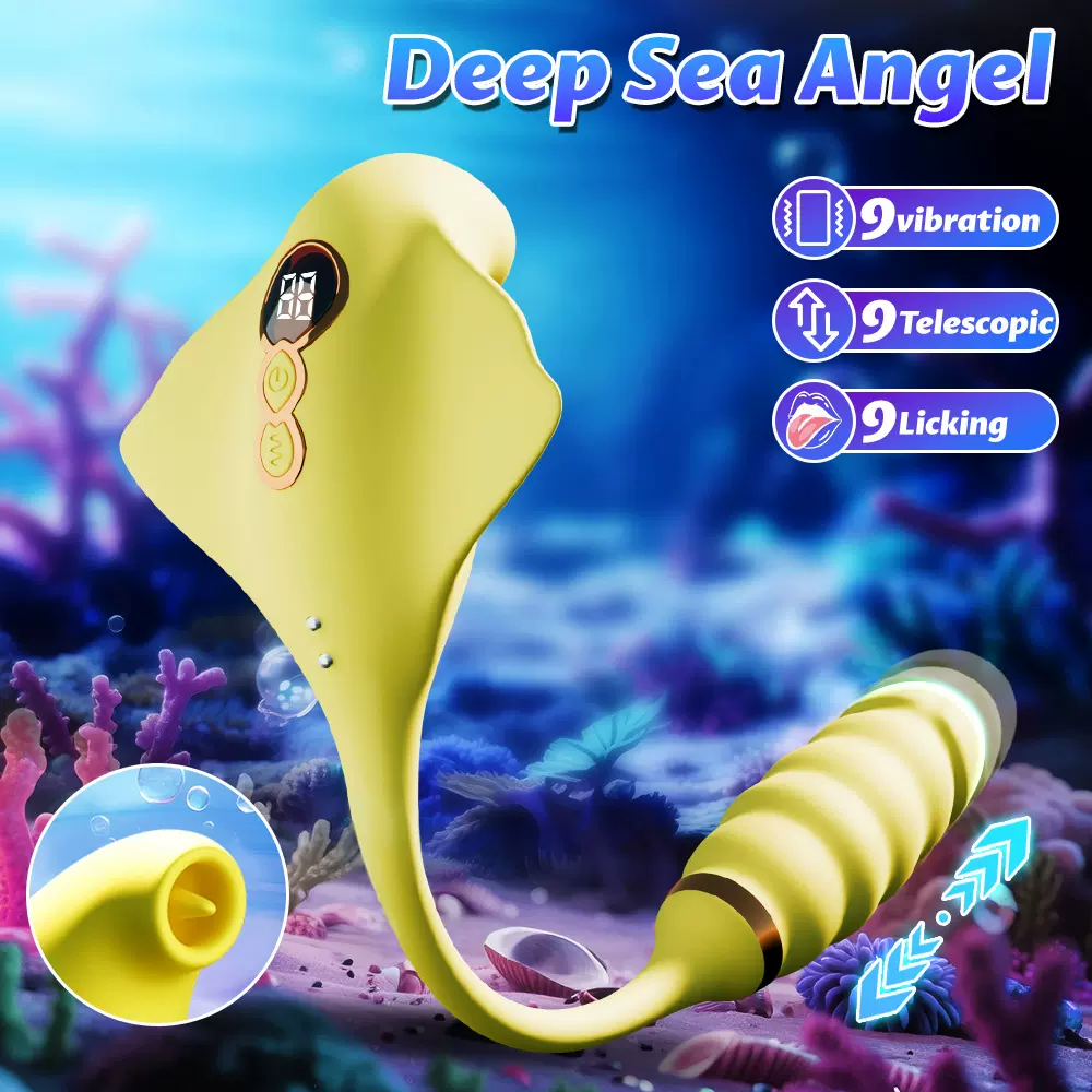 夜樱魔鬼鱼跳蛋伸缩舌舔女用自慰器振动棒女士性具成人情趣性用品