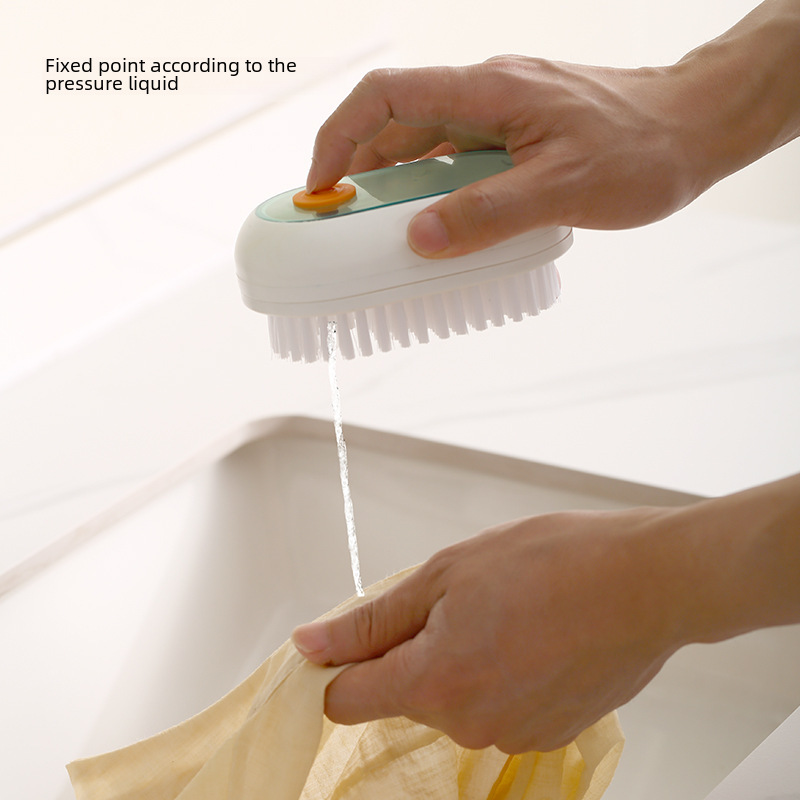 (Wholesale), universal automatic soft shoe brush for laundry for home use 4