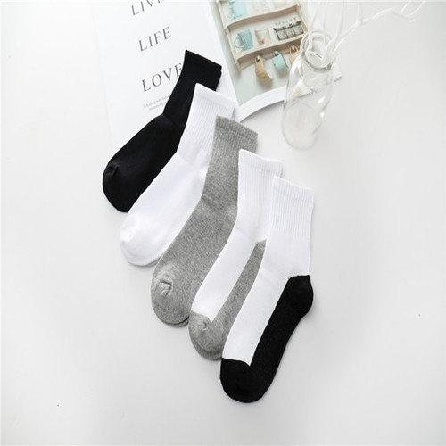 Autumn and winter cotton children's socks student sports white socks children's socks brand white socks wholesale