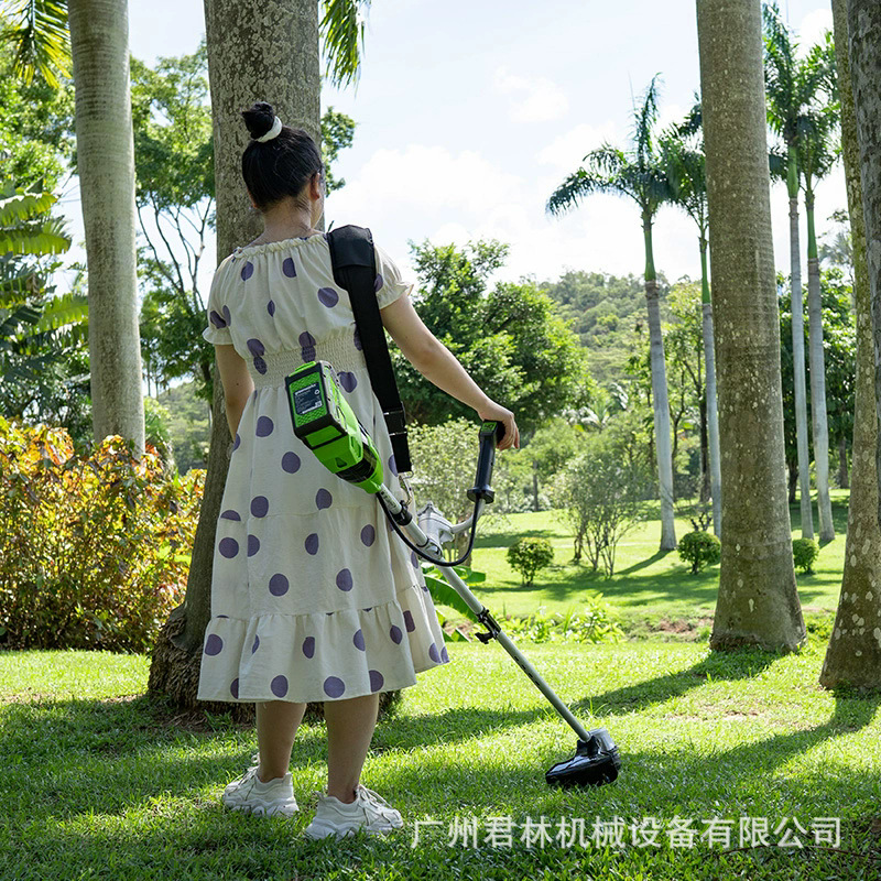 40V litio eléctrico corta hierba cortadora multifunción pequeña cosechadora agrícola doméstica