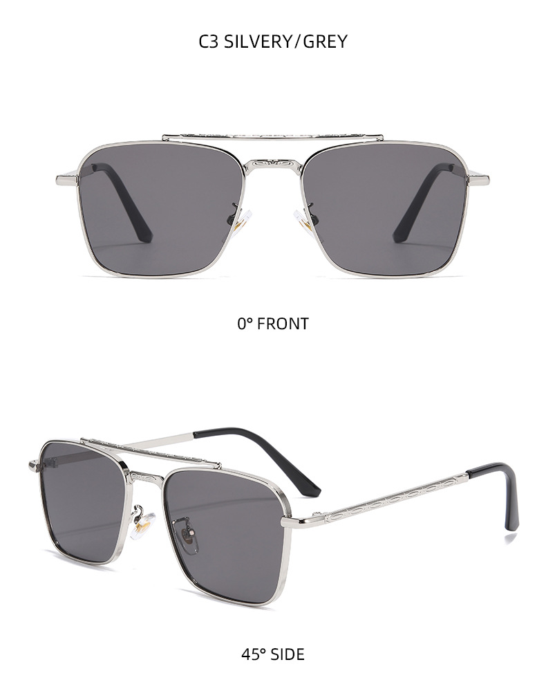 Streetwear Geometric Pc Square Full Frame Glasses display picture 8