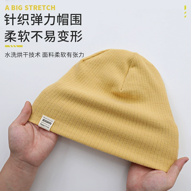 Children's hat, autumn scarf, demi-season keep warm set, Korean style