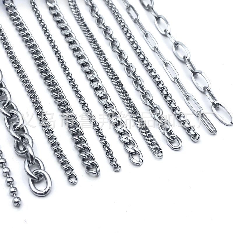 【厂家直销】供应饰链金属链条服装.NK.铁链各种辅料家居装饰链条