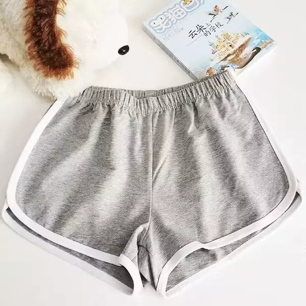 运动短裤女宽松休闲跑步健身裤女外穿显瘦阔腿裤外穿居家高腰裤