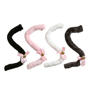 Hand-made long-haired cat tail cat Niang adorable cosplay animation cat ear maid cute accessories a generation of hair