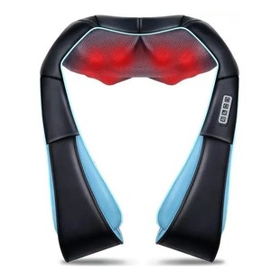Cross-border multifunctional whole body shoulder cervical vertebra massager hot compress kneading waist back massager electric massage shawl