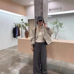 冲锋衣外套女短款秋季2025新款韩系宽松百搭高级感小个子夹克上衣
