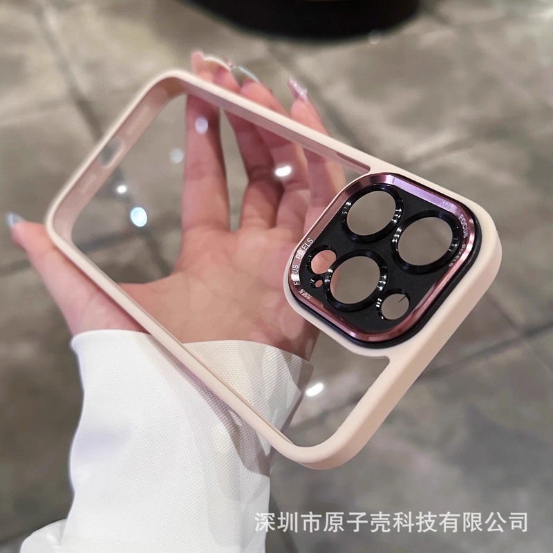 IPhone16携帯ケース磁気吸引充電イーグル・アイ二世代リンゴ14金属レンズリング透明保護カバーを適用|undefined