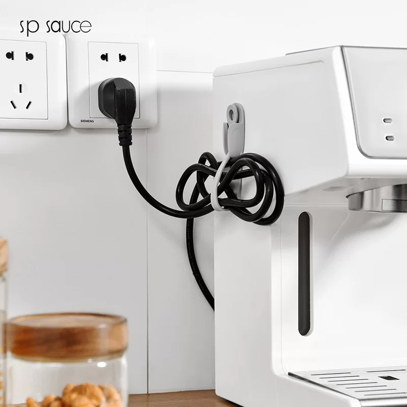 Multifunctional Kitchen Wire Organizer and Cable Management Clips for Easy Storage and Fixing