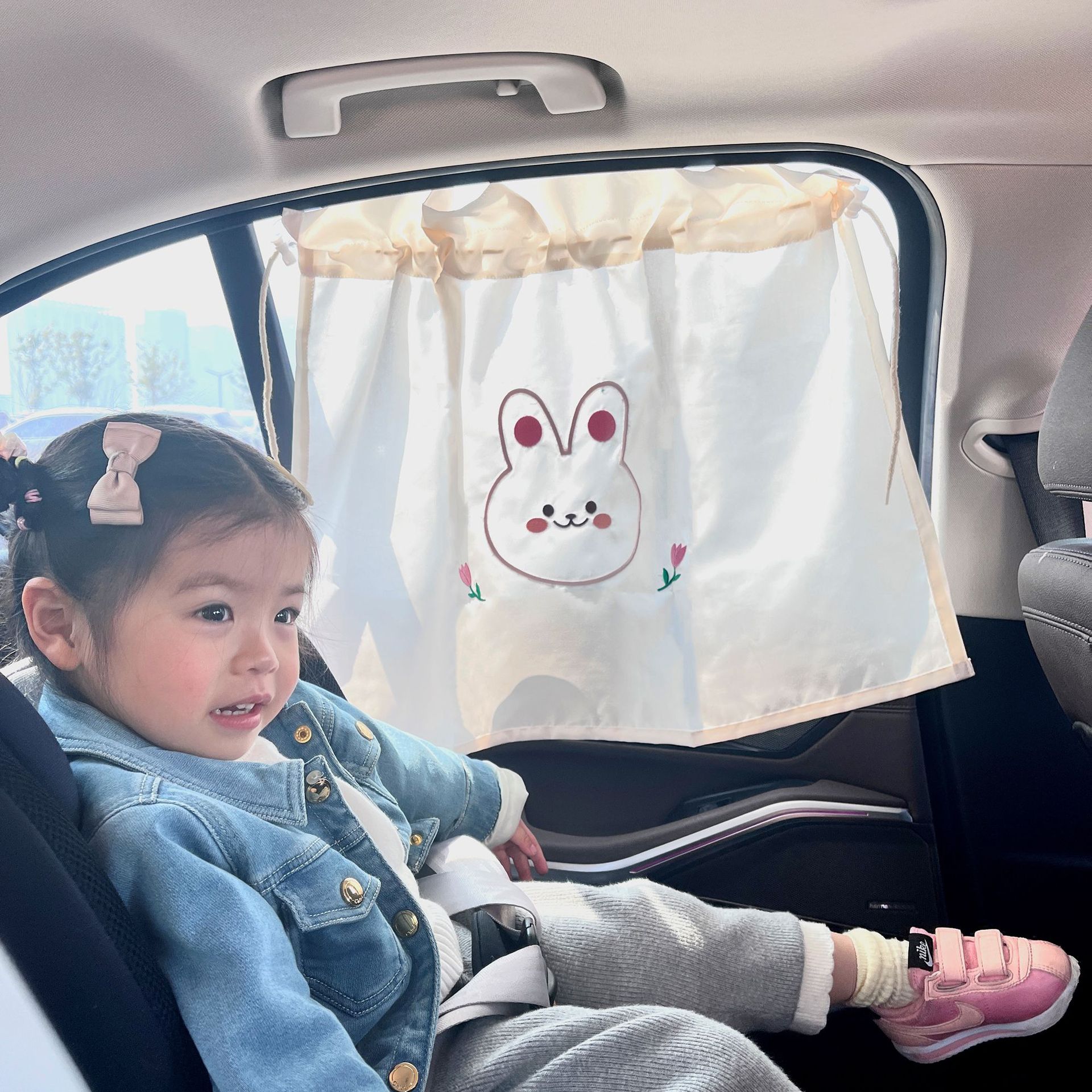 INS estilo coreano bebé coche cortina coche sombrilla bebé especial seguridad asiento succión taza sombra image 9