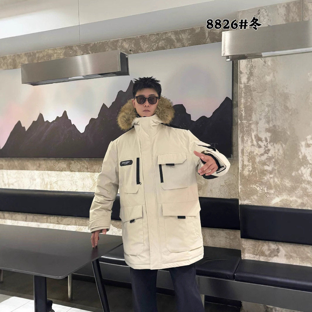 TENGYE 플러스 사이즈 남자 겨울 새로운 캐주얼 단색 느슨한 조커 300 진 플러스 사이즈 남자 모피 칼라 스키 세트