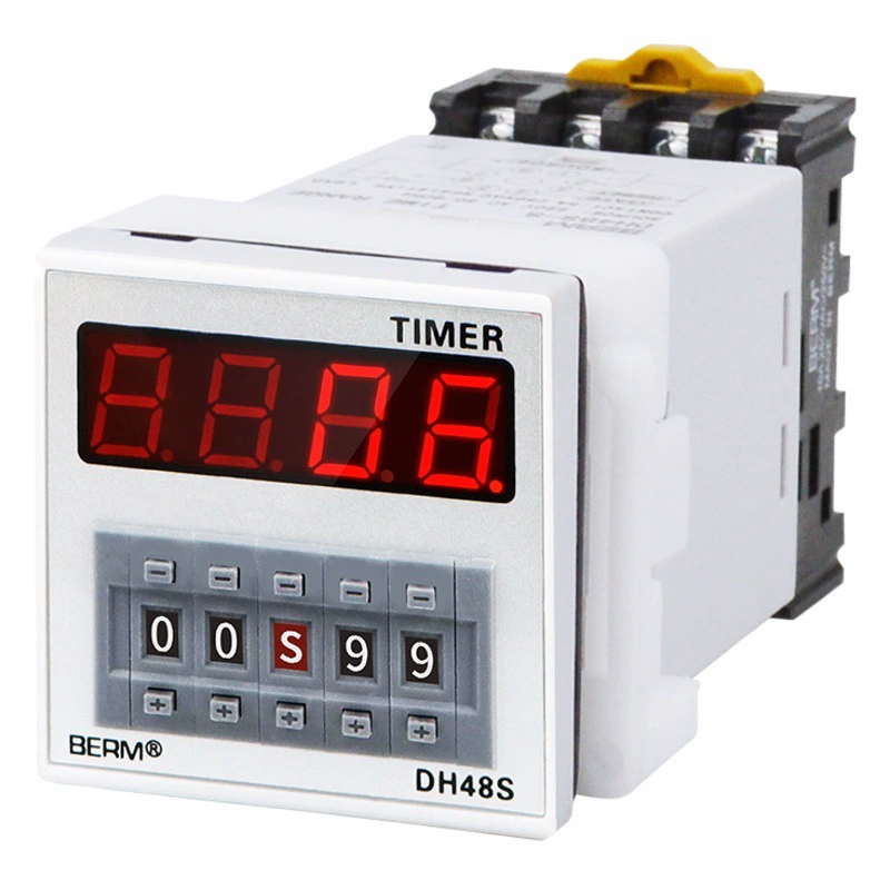 Belmei DH48S-2Z высокоточное Цифровое реле времени две группы задержки 220V24V380V