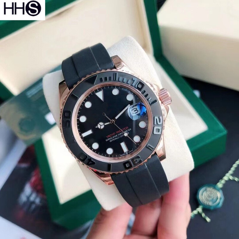 Foreign Trade Laojia Submariner Men's Watch Silicone Strap Luminous Waterproof Quartz Watch Cross-Border Hot-Selling Watch Supply Source