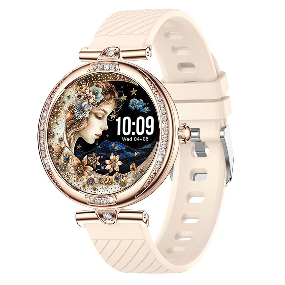 Nx17Pro Smart Watch Bluetooth Call Heart Rate Blood Pressure Blood Oxygen Healthy Sleep Monitoring Sports Women's Watch