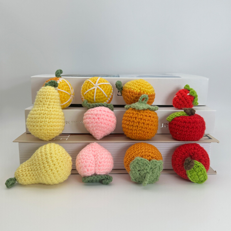 Knitted keychain