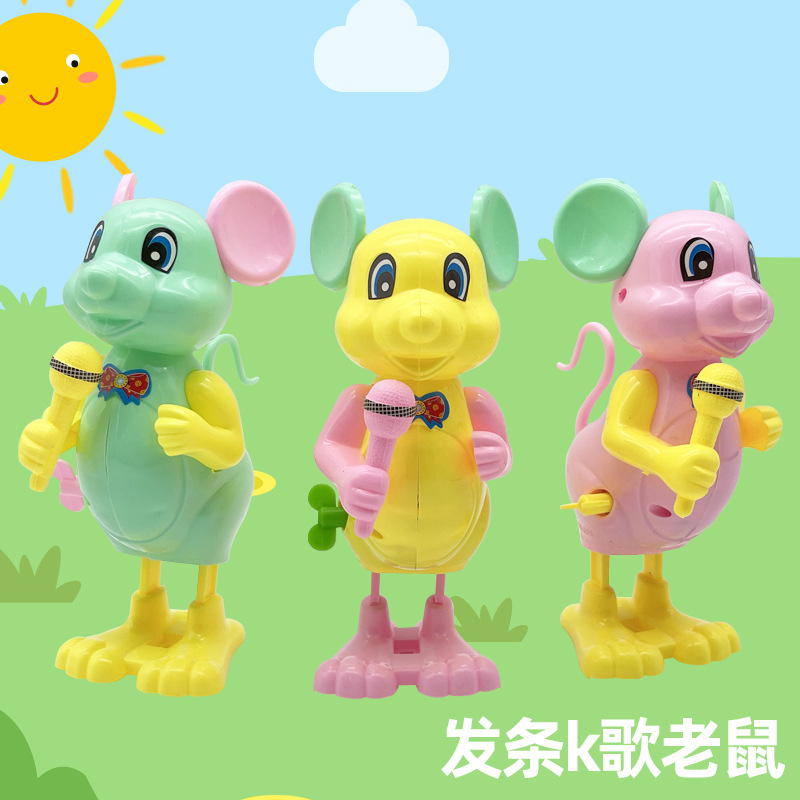 wind-up cartoon toy for jumping