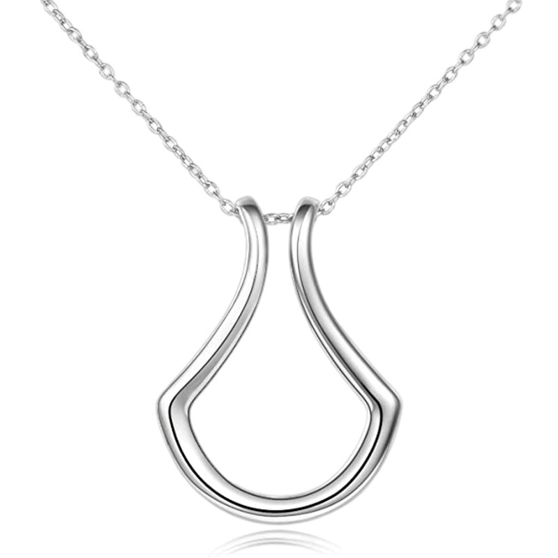 Style Simple Géométrique Acier Au Titane Pendentif display picture 4