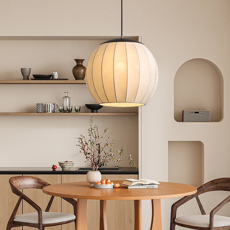 Araña de tela china, jaula, salón de té, club, vestíbulo, candelabro, restaurante personalizado, barra de estilo japonés, lámpara de casa de familia japonesa y coreana