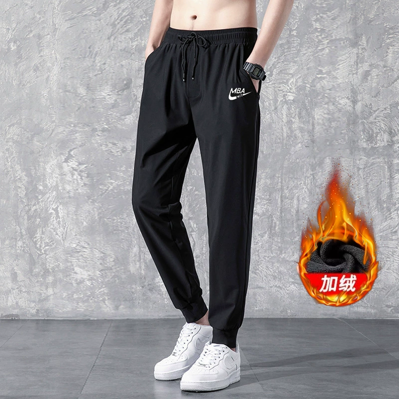 Мужские casual штаны, свободные прямые и джоггеры, корейский тренд, большие размеры M–8XL