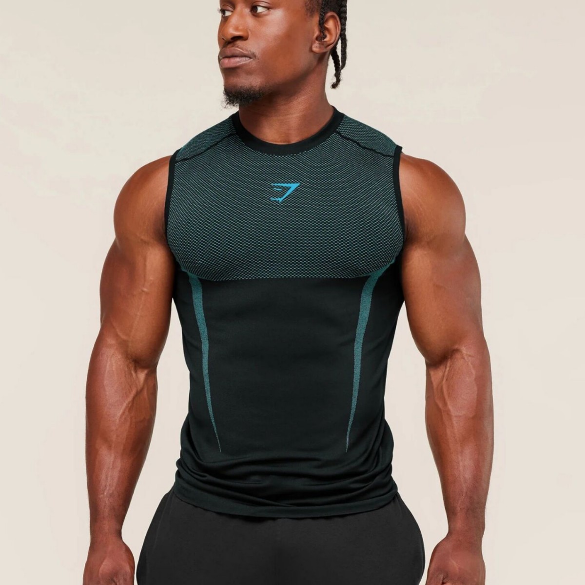 Gym New American-Style Printed Muscle Fitness Vest, Breathable Casual Running Sleeveless Basketball Top
