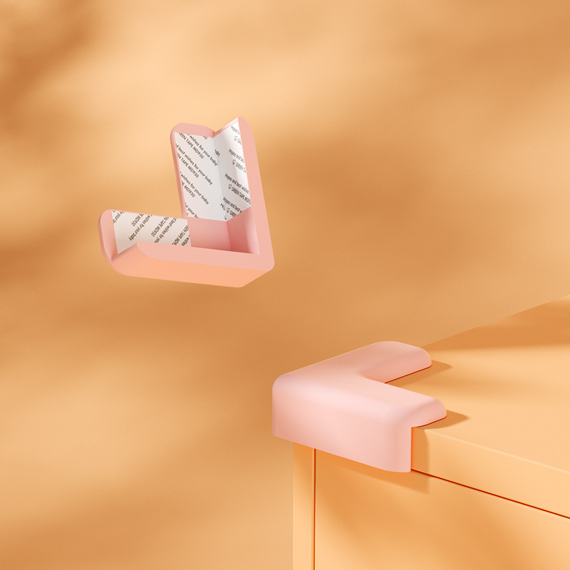 Animales transfronterizos Conejo Silicona Esquina de mesa Esquina de protección Esquina anticolisión Esquina anticolisión para niños Equipo de protección de seguridad para bebés