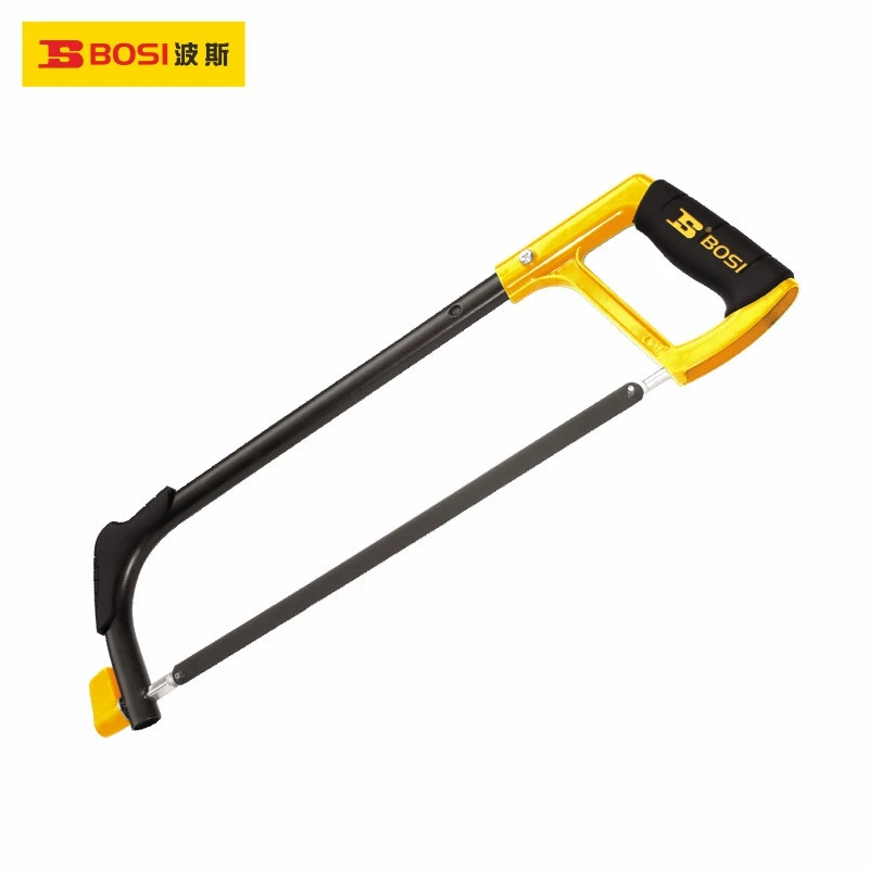 Персидские аппаратные инструменты 12-дюймовая круглая трубка маленькая ножовка рама лезвие по ножовке трудосберегающий дизайн ручки BS-E303