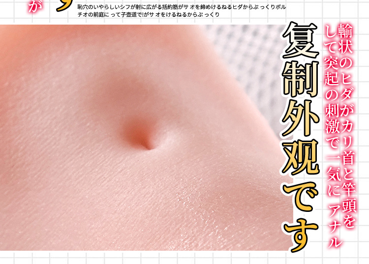 Manual Male Masturbator Realistic Vagina Model TPE Airplane Cup — detail image 20