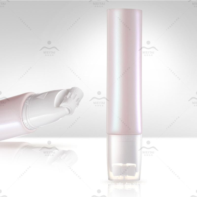 化妆品软管包材功能头软管配∅30硅胶滚轮头扁盖精华乳