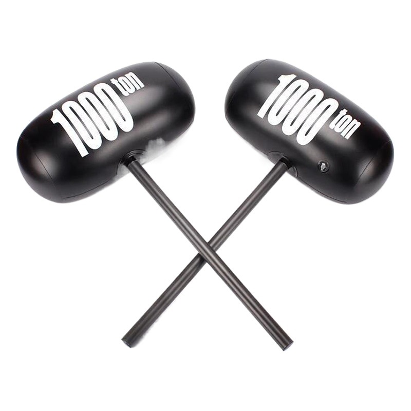 Large Inflatable Hammer Toy Parent-Child Interactive Punishment Thousand Tons Hammer Blowing Thickened Children's Balloon Hammer