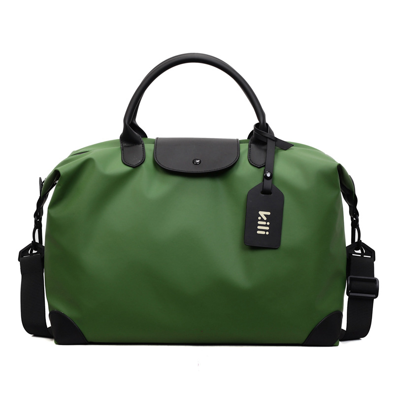 Cross-border Wholesale PU Leather Travel Bag, Business Trip Luggage Bag, Large Capacity Commuter Storage Crossbody Yoga & Gym Bag - Thumbnail 5