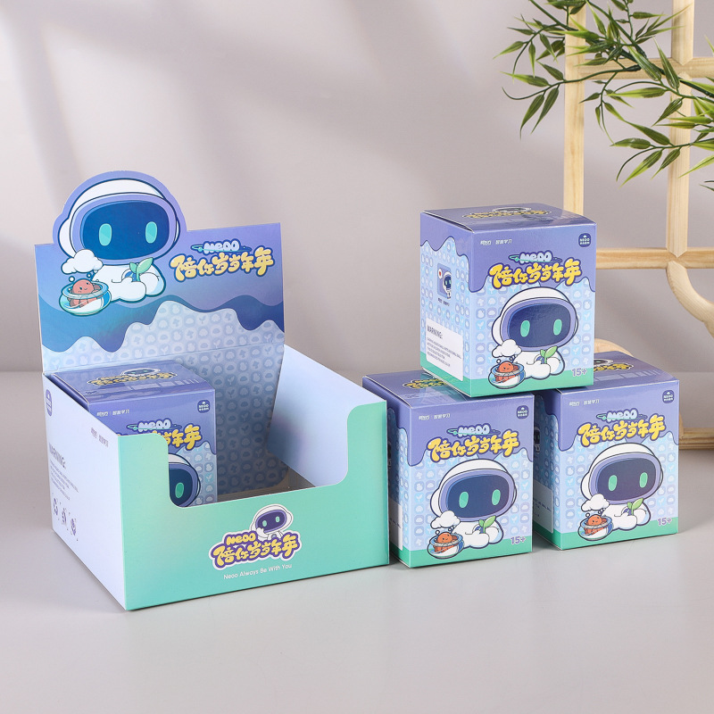 桌面展示纸制陈列盒纸PDQ纸展架展盒幸运惊喜盲盒包装盒彩盒定制