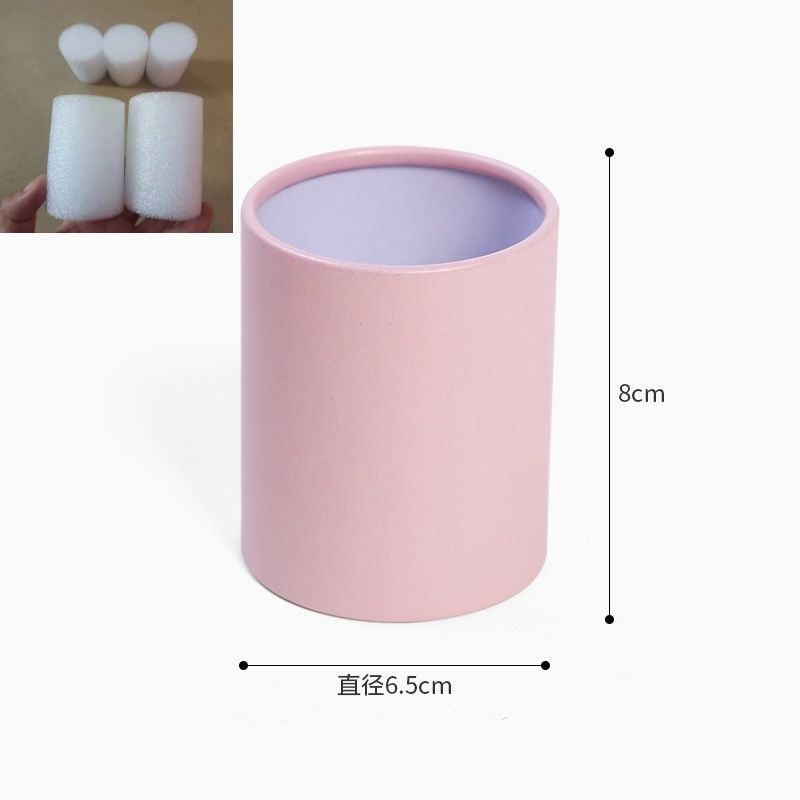 Mini Caja Cilíndrica para Flores de Papel para Arreglos Florales image 8