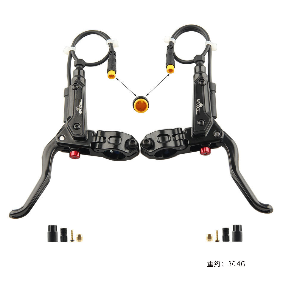 NFOX GT267 Apagado Mango de freno 3 pines para E-bike bicicleta eléctrica Bafang Hall Motor