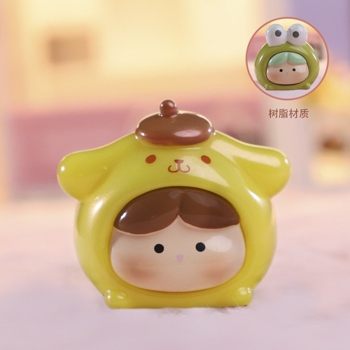 New twelve zodiac signs cute small blind box trendy toy doll desktop decoration live broadcast small ornaments gift