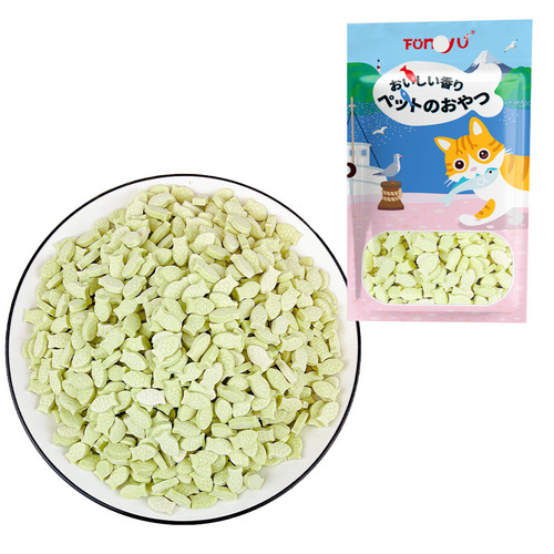 Factory direct sales wholesale 100g cat goat milk calcium tablets pet snacks bone building goat milk powder seaweed cheese calcium supplement