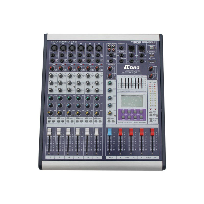 供应CDBO MF系列MF602-RU专业调音台舞台专用调音台带均衡带DSP效